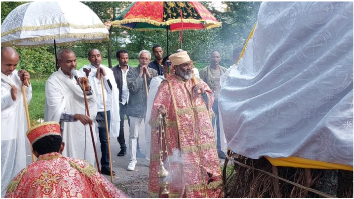 በሉንድ ደብረ ምጥማቅ ቅድስት ማርያም ቤተክርስቲያን የመስቀል ደምራ በዓል